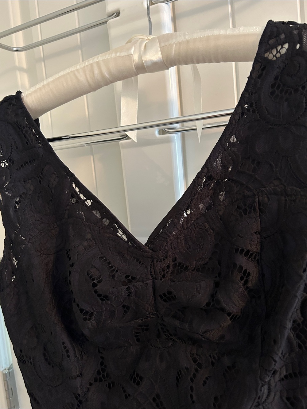Lilly Pulitzer Black Lace Sleeveless Mini Dress - Picture 7 of 11